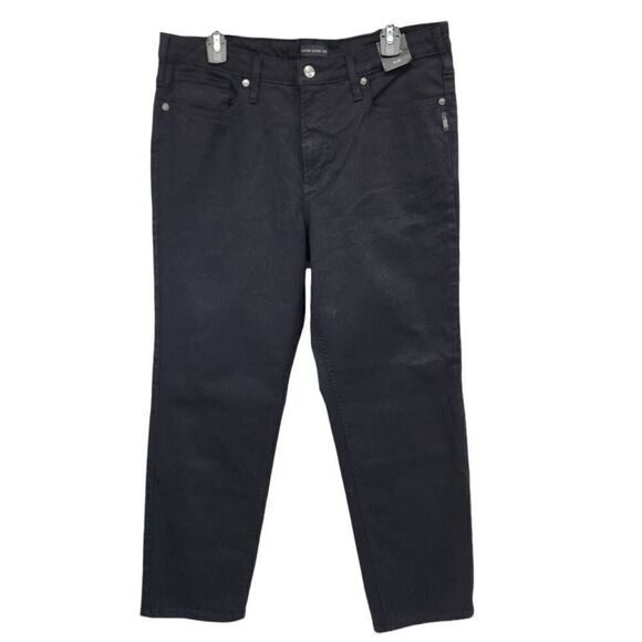 Silver Jeans Size 1XL Black Infinite Fit High Rise Straight Leg Women's Jeans L - Picture 1 of 9